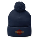 Unisex Pom - Pom Knit Beanie - Arekkusu - Store