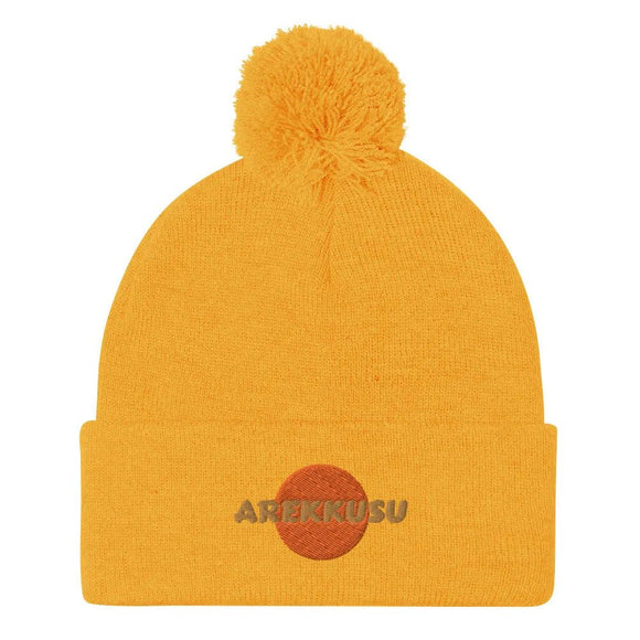 Unisex Pom - Pom Knit Beanie - Arekkusu - Store