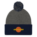 Unisex Pom - Pom Knit Beanie - Arekkusu - Store