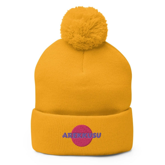 Unisex Pom - Pom Knit Beanie - Arekkusu - Store