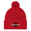 Unisex Pom - Pom Knit Beanie - Arekkusu - Store