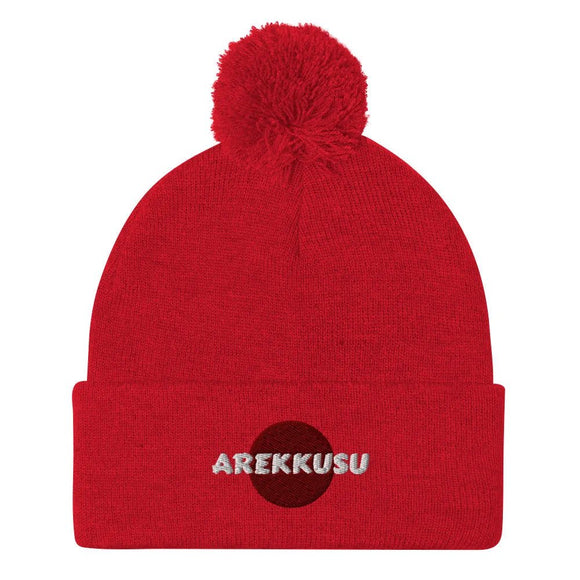 Unisex Pom - Pom Knit Beanie - Arekkusu - Store