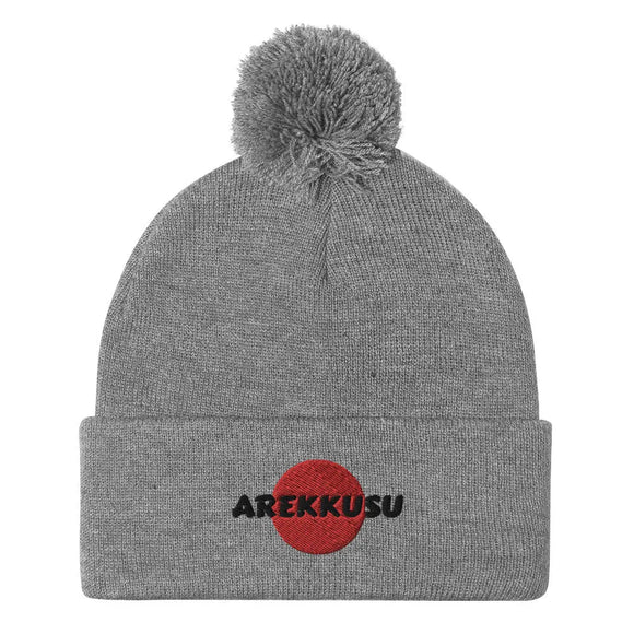Unisex Pom - Pom Knit Beanie - Arekkusu - Store