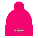 Unisex Pom - Pom Knit Beanie - Arekkusu - Store