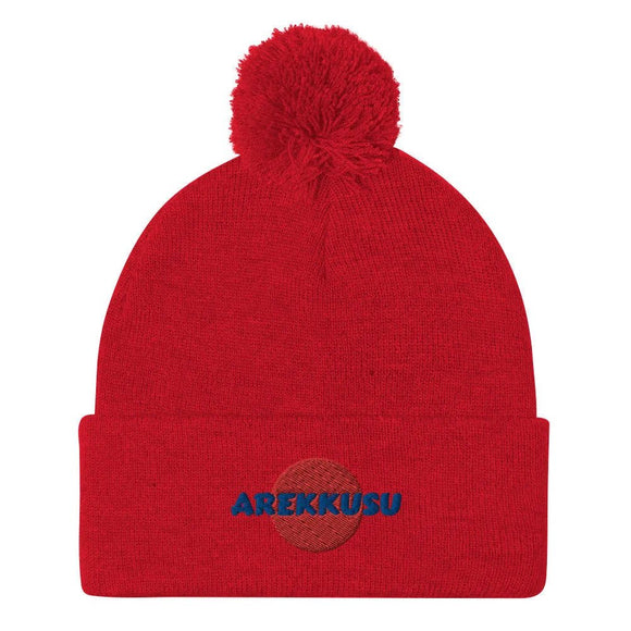 Unisex Pom - Pom Knit Beanie - Arekkusu - Store