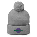 Unisex Pom - Pom Knit Beanie - Arekkusu - Store