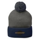 Unisex Pom - Pom Knit Beanie - Arekkusu - Store