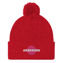 Unisex Pom - Pom Knit Beanie - Arekkusu - Store