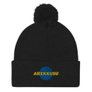 Unisex Pom - Pom Knit Beanie - Arekkusu - Store