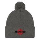 Unisex Pom - Pom Knit Beanie - Arekkusu - Store