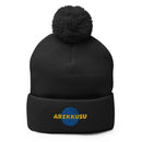 Unisex Pom - Pom Knit Beanie - Arekkusu - Store