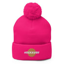 Unisex Pom - Pom Knit Beanie - Arekkusu - Store