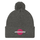 Unisex Pom - Pom Knit Beanie - Arekkusu - Store