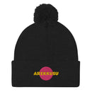 Unisex Pom - Pom Knit Beanie - Arekkusu - Store
