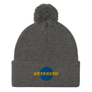 Unisex Pom - Pom Knit Beanie - Arekkusu - Store