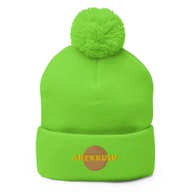 Unisex Pom - Pom Knit Beanie - Arekkusu - Store