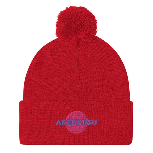 Unisex Pom - Pom Knit Beanie - Arekkusu - Store