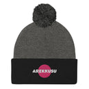Unisex Pom - Pom Knit Beanie - Arekkusu - Store