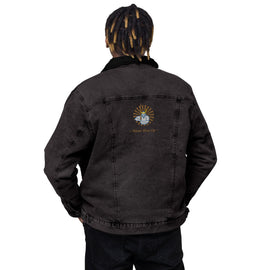 Unisex Denim Sherpa Jacket - Premium Jackets from Threadfast Apparel - Just $79.90! Shop now at Arekkusu-Store