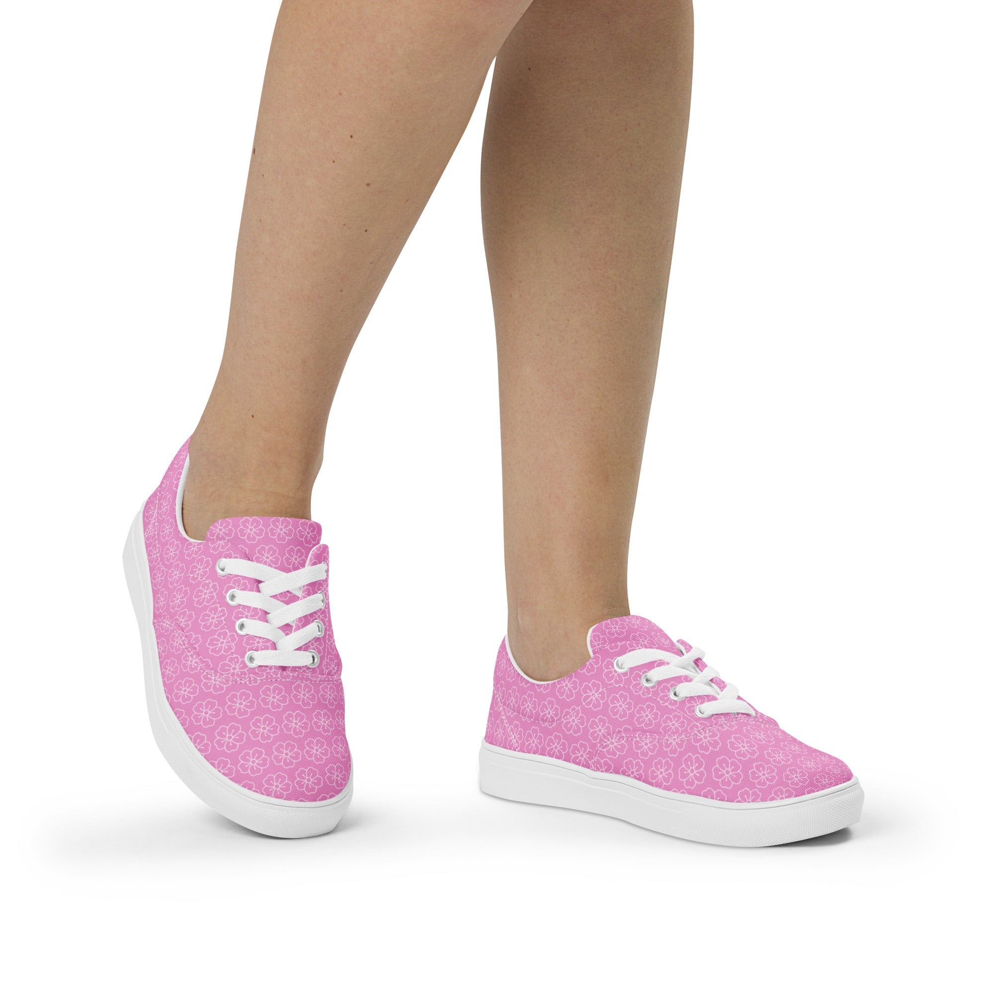 Ladies' Lace-Up Canvas Shoes - Premium Shoes from Arekkusu-Store - Just $54.95! Shop now at Arekkusu-Store