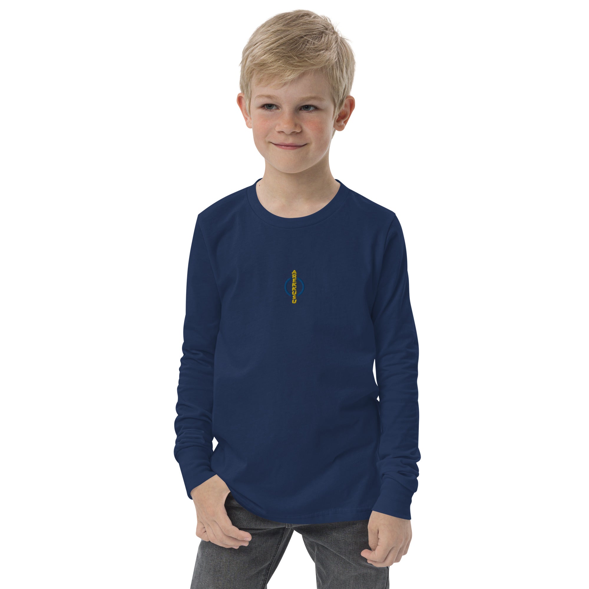 Unisex Youth Long Sleeve Shirt-12
